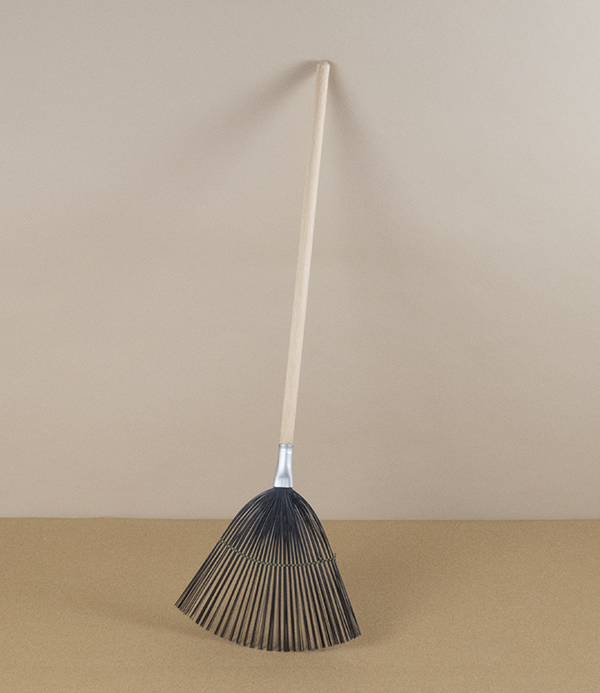 Wire fly swat, wooden  handle