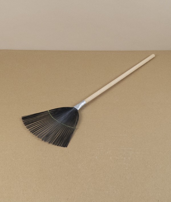 Wire fly swat, wooden  handle