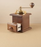 Eppicotispai Traditional Italian Coffee Mill, Walnut