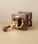 Eppicotispai Traditional Italian Coffee Mill, Walnut