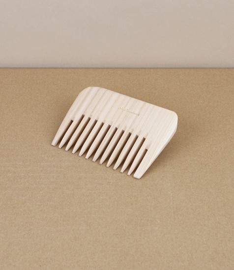Groetsch Wooden Curl Comb, 10cm, Maple Wood