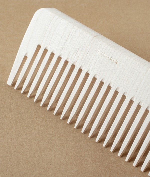 Groetsch Big Wooden Curl Comb, 16cm, Maple Wood