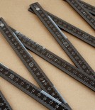 Hornbeam Folding Rule, Black, 2m