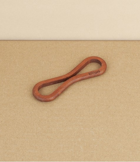 Wrapqraw Cable Tidy, Cherry Wood, Medium