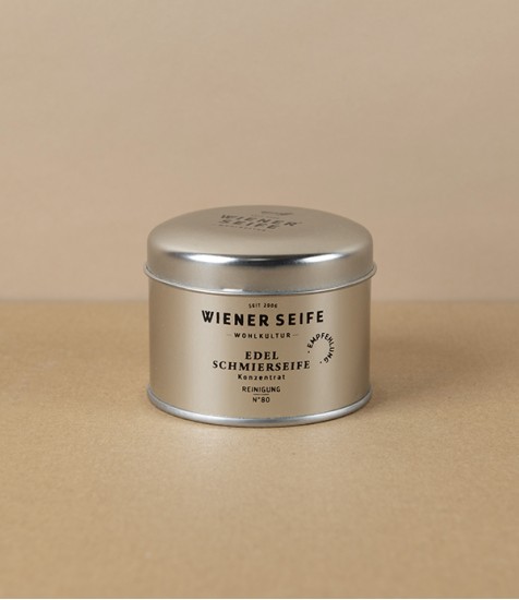 Viennese Natural Household Soap N°80, 140g Tin