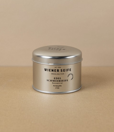 Viennese Natural Household Soap N°80, 140g Tin