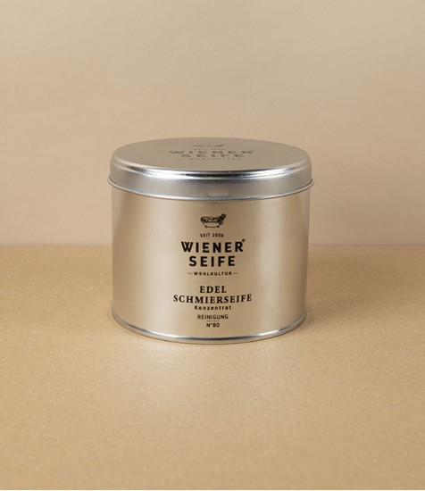 Viennese Natural Household Soap N°80, 430g Tin
