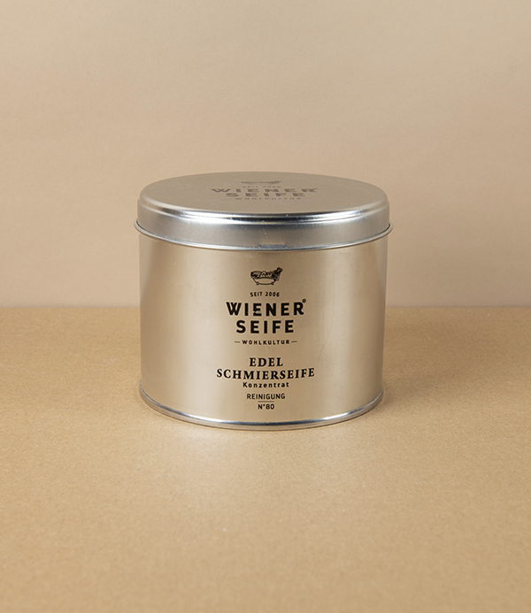 Viennese Natural Household Soap N°80, 430g Tin