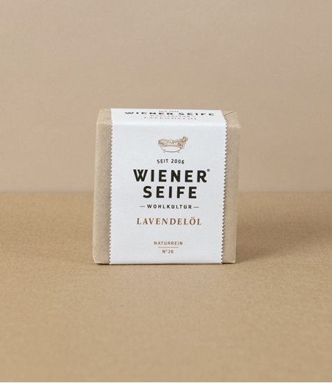 Viennese Natural Soap N°26, Pure Lavender
