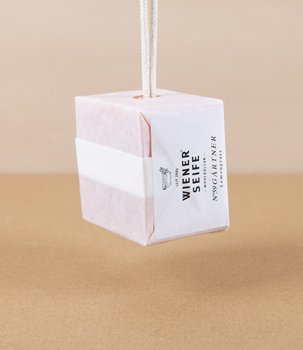 Viennese Natural Soap on a Rope N°59, Lemongrass