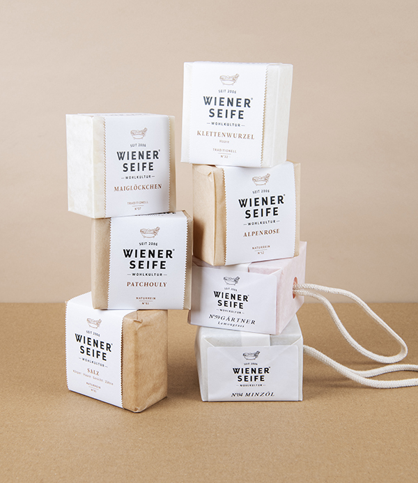 Wiener Seife Paper Gift Box for Viennese Soap Bars