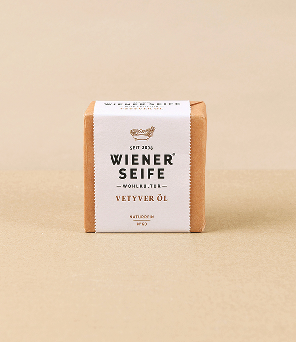 Viennese Natural Soap N°60, Vetiver