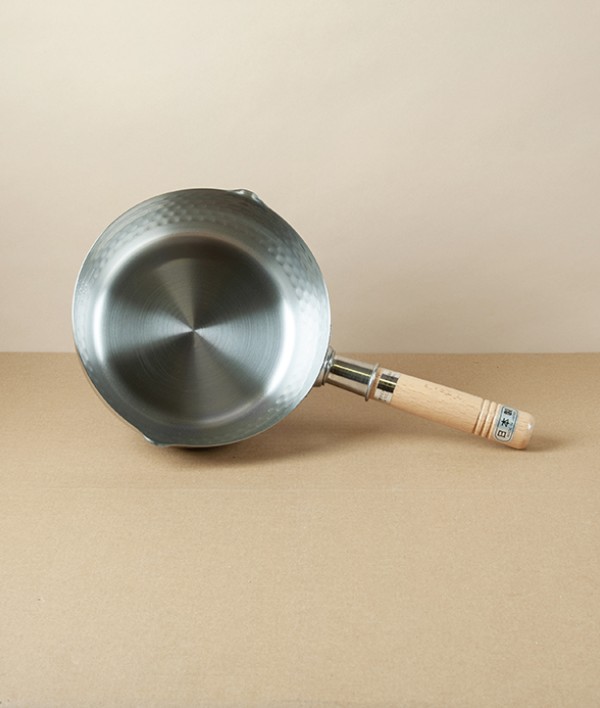 Yukihira Hammered Saucepan, Stainless Steel, 18cm