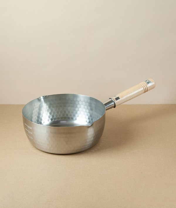 Yukihira Hammered Saucepan, Stainless Steel, 20cm