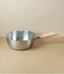 Yukihira Hammered Saucepan, Stainless Steel, 20cm