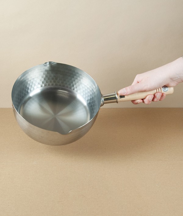 Yukihira Hammered Saucepan, Stainless Steel, 20cm