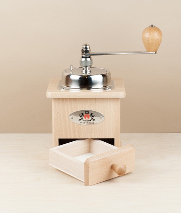Zassenhaus Brasilia Coffee Mill, Natural Beech