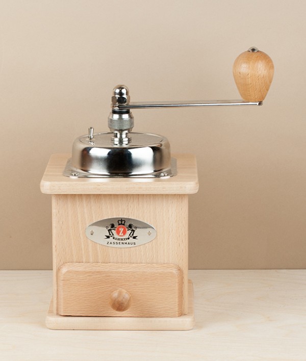 Zassenhaus Brasilia Coffee Mill, Natural Beech