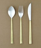 Ihada brass and silver cutlery