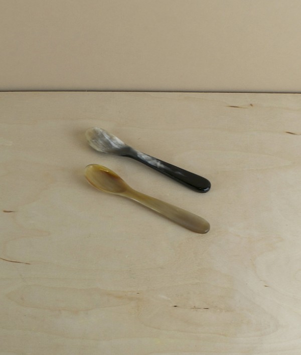 Ox-horn egg or baby spoon