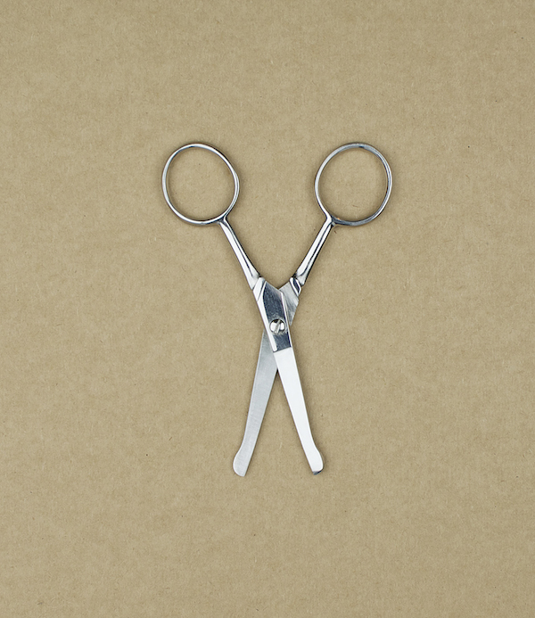 Moustache scissors