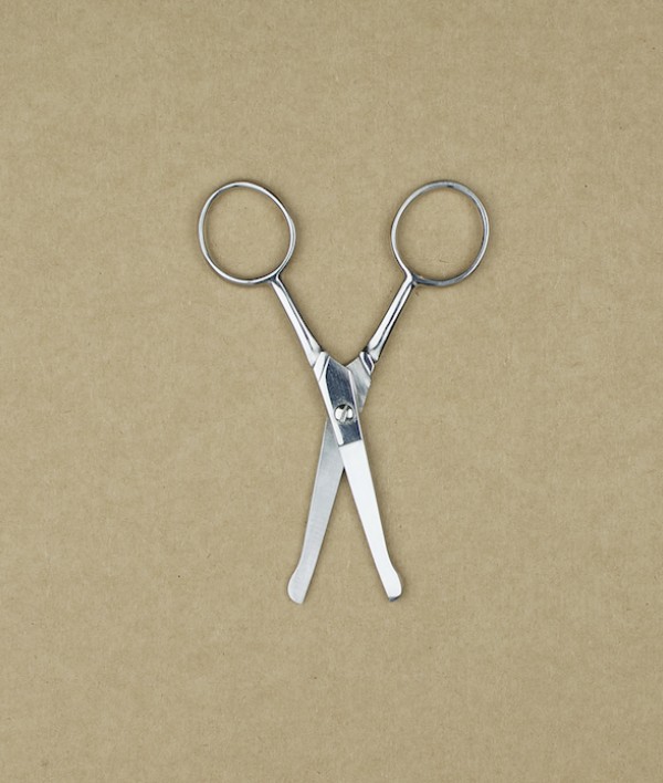 Moustache scissors