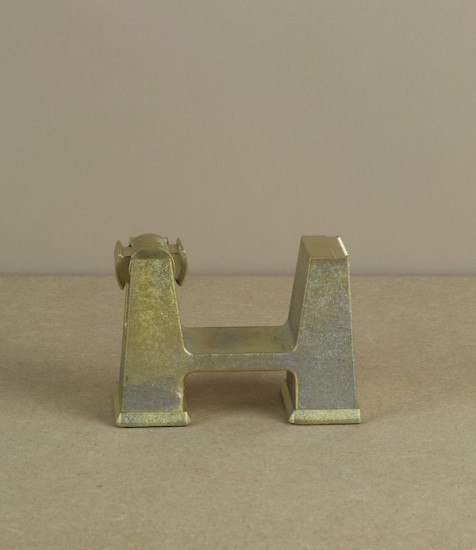 Brass tape dispenser, small