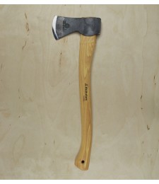 Hand forged Forest axe, hickory handle