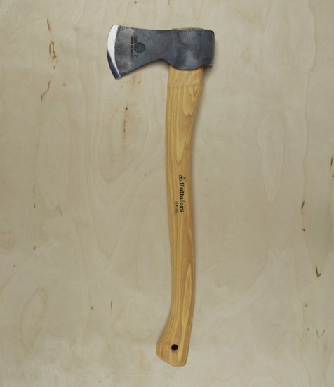 Hand forged Forest axe, hickory handle
