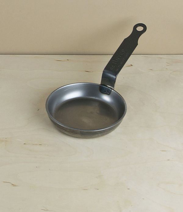 Blue steel French Blini pan