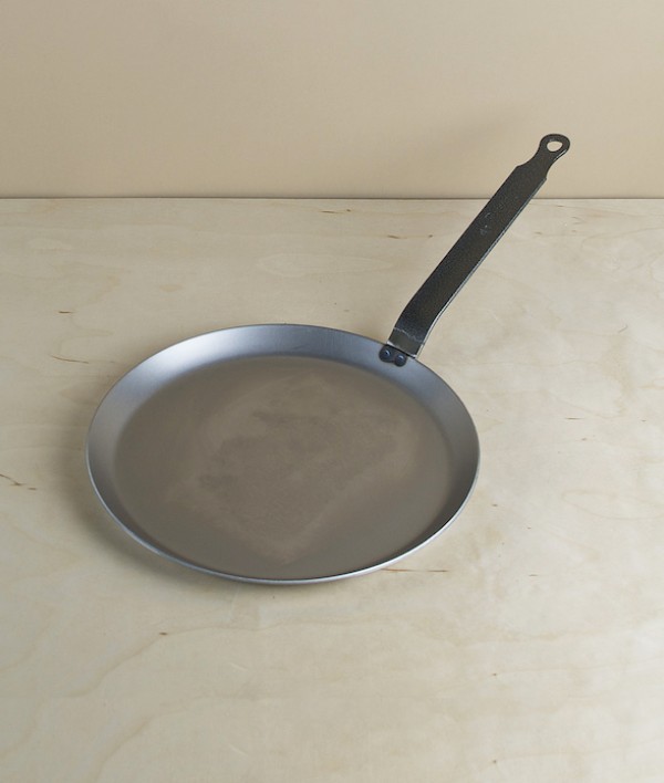 Blue steel French Crêpe pan, 24cm