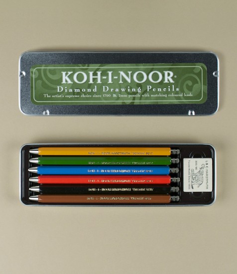 Koh-I-Noor 'Diamond' Drawing Pencil Set in Tin