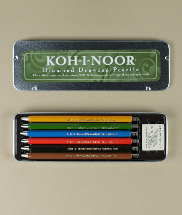 Koh-I-Noor 'Diamond' Drawing Pencil Set in Tin