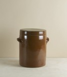 Stoneware storage vessels