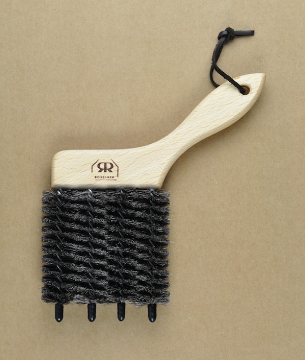 Blind brush, steel wire & goat hair