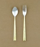 Ihada brass and silver cutlery