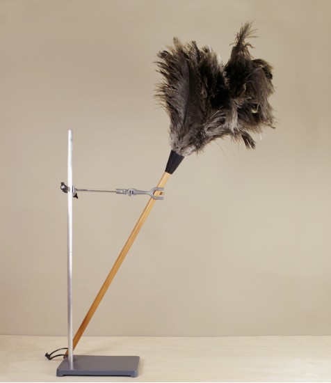 Ostrich feather duster, 90cm