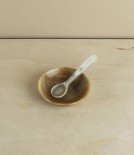 Hand made horn salt or spice servers