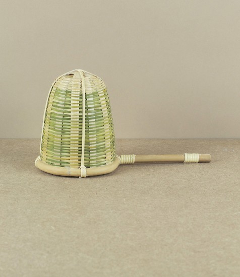 Large bamboo Japanese tea strainer