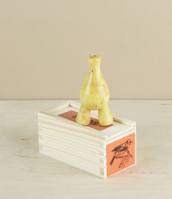 Hand-made French Bird call, Goldfinch