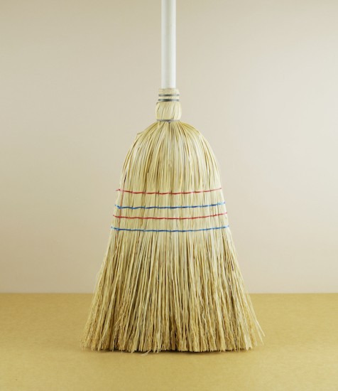 Rice Straw Broom, Beech Wood Handle