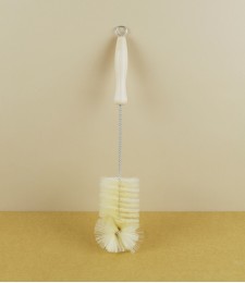 Bottle brush, bristle, wire & wood