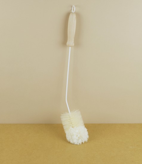 Decanter brush, bristle & wool