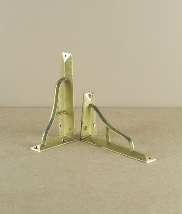 I-hada Sand-Cast Shelf Brackets, Large