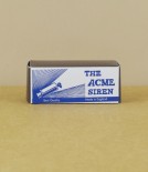 Nickel plated Siren whistle