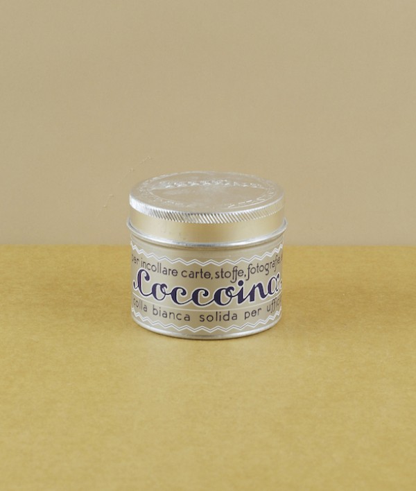 Coccoina Italian Paste Glue in Tin with Applicator