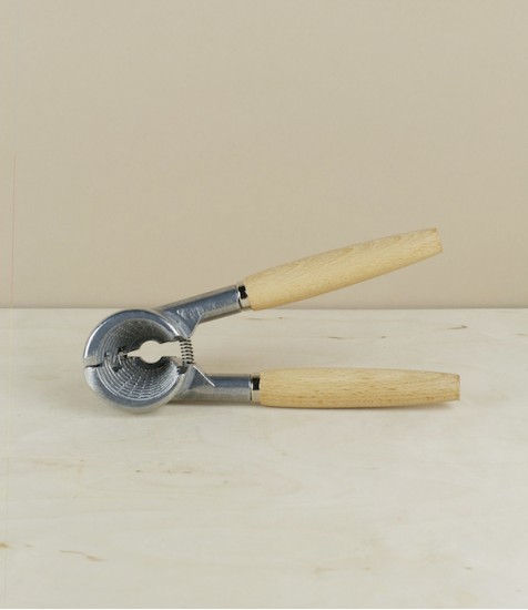 Nutcracker & Cork Puller, Aluminium & Beech