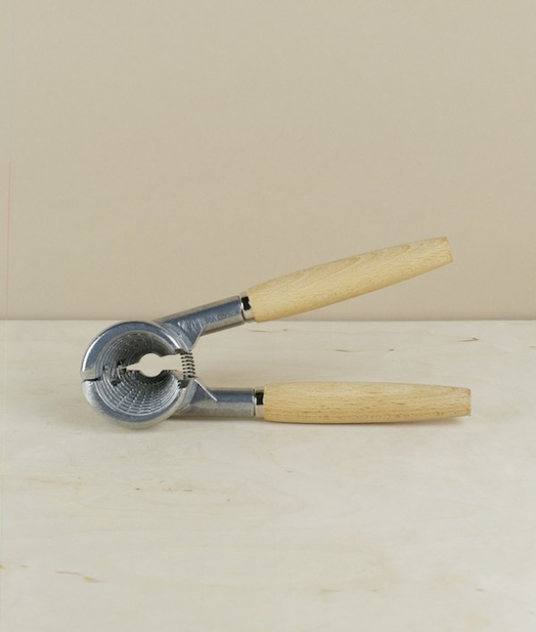 Nutcracker & Cork Puller, Aluminium & Beech