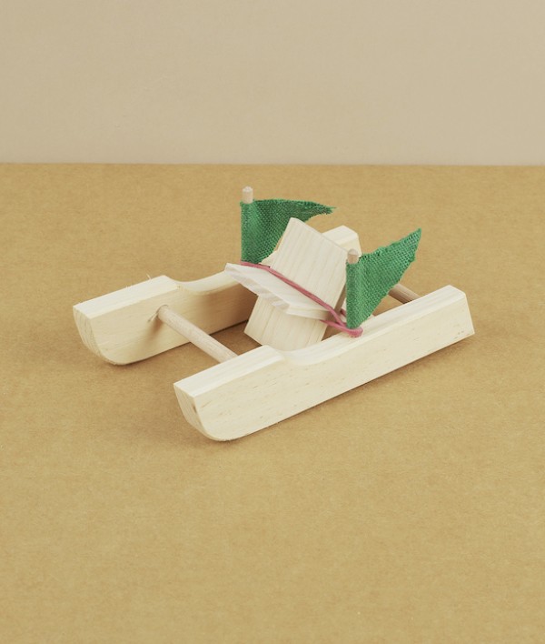 Hohenfried hand made paddle boat