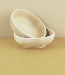 Wooden baby or cereal bowl